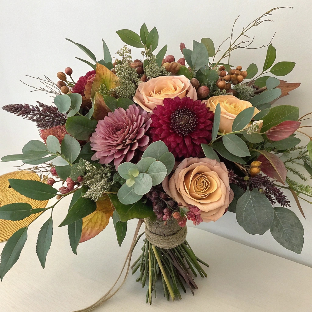Säsongsbetonad höstbukett